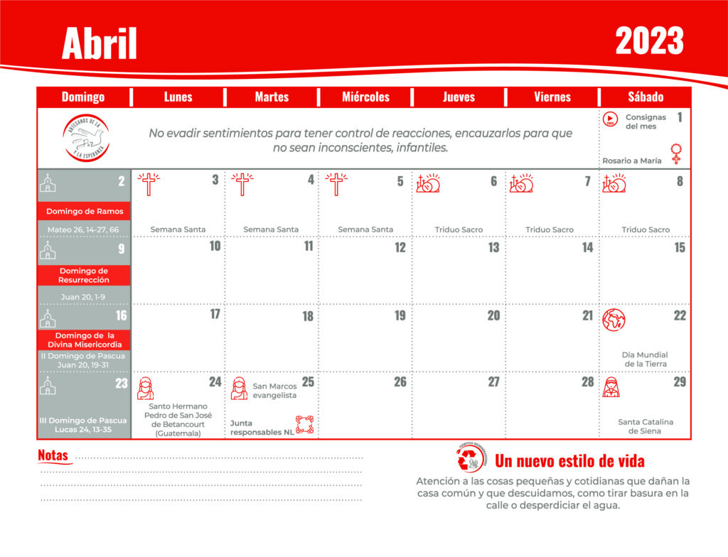Agenda ABRIL CEFAS