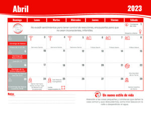 Agenda ABRIL CEFAS